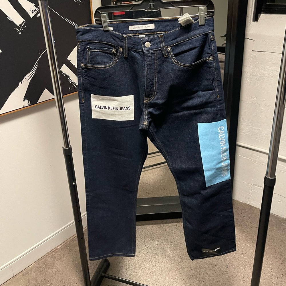 Calvin Klein Logo Jean